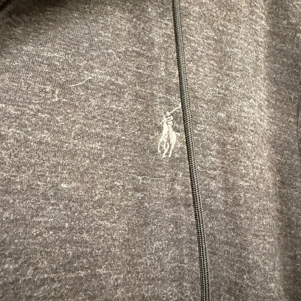 Polo Ralph Lauren Cotton Blend Full-Zip Hoodie Jacket Size Medium Mens